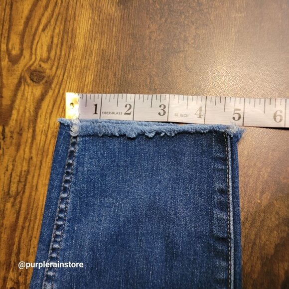 Madewell Jeans 28 Skinny Button Fly 10" High Rise Rosecliff H6319 Tummy Control - Picture 12 of 13